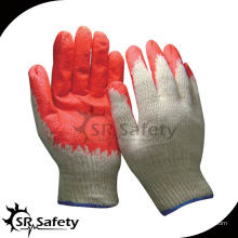 SRSAFETY 10G Latex beschichtete Handschuhe, Economy Style, Latex Handschuhe Porzellan Herstellung